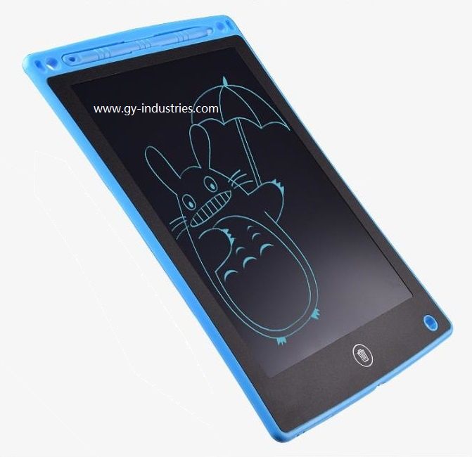 GY-industries 8.5 inch lcd writing tablet for Draw,Note,Memo,Remind,Message,Draft,Scrawl School Kids Practice Spelling writing Painting board 