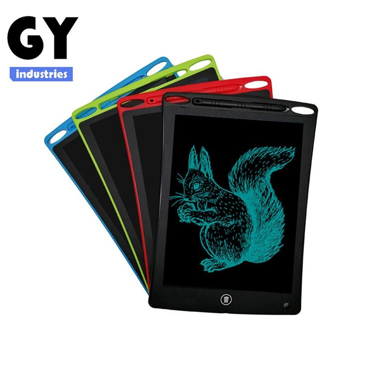 GY-industries kids toys promotion gift Ultra-thin 12 Inch LCD Writing Tablet Digital Drawing Tablet Handwriting Pad Electronic Painting Tablet 