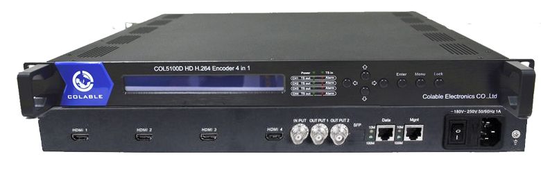 COL5100D HD H.264 Encoder 4 in 1