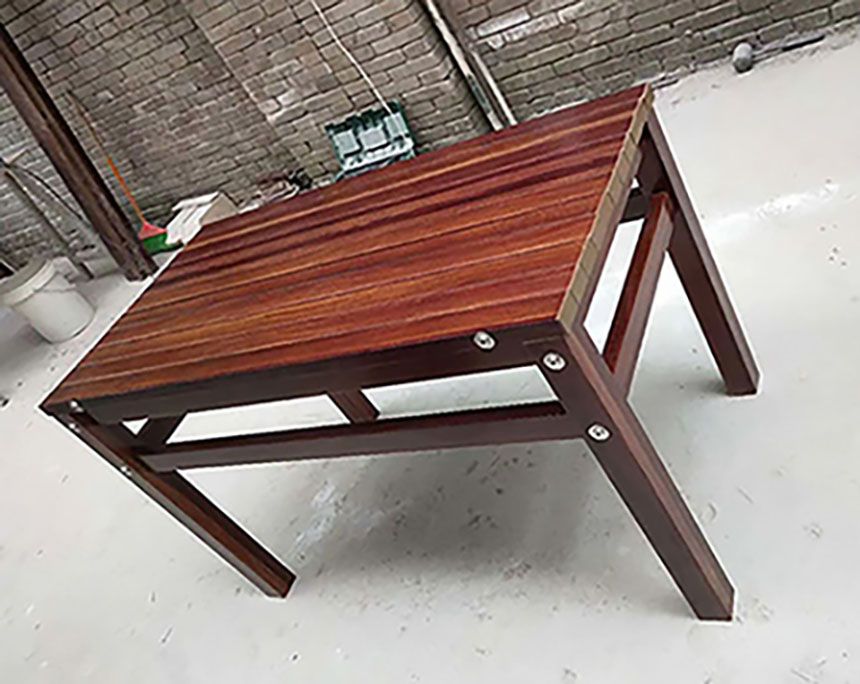 FRP garden table