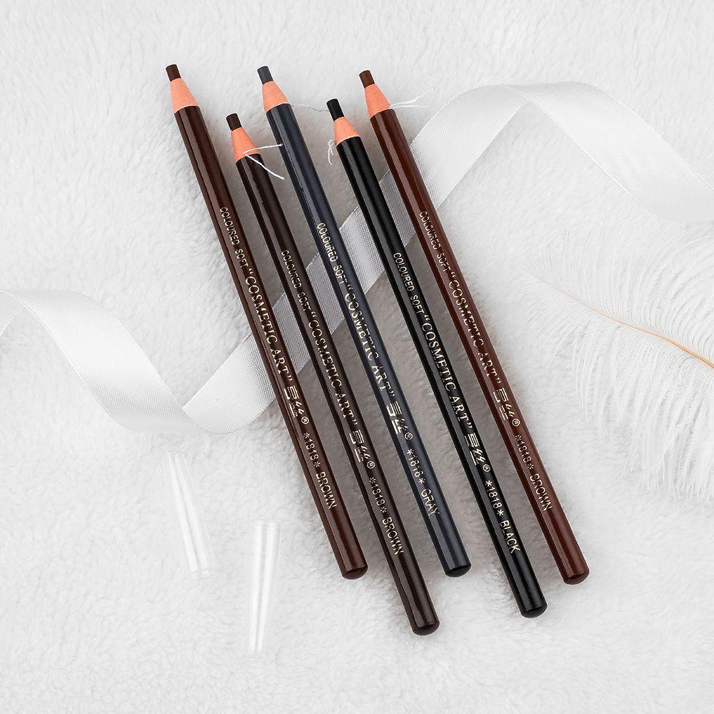 OEM wrapper paper eyebrow pencil waterproof longlasting eye brow liner