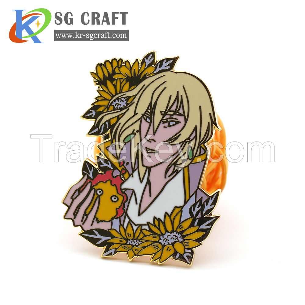 Professionally custom high quality cartoon badge