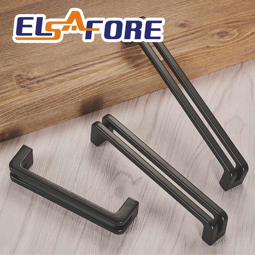 Black  furniture handles drawer handles