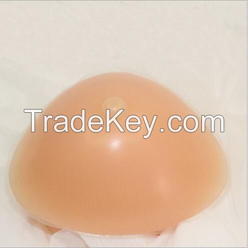 Triangle Shape Concave Bottom High-grade Silicone Breast Form Soft Artificial Breast Silicone Breast Prosthesis For Mastectomy