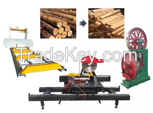 High Quality Automatic Saw Mill Machine