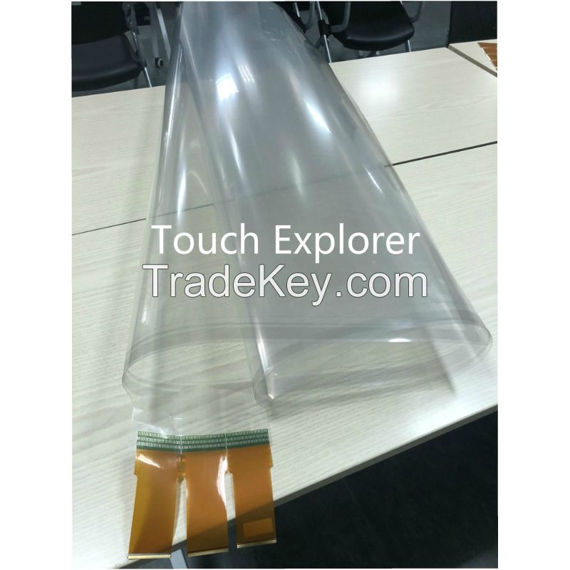 55 60 65 70 75 86 98&quot; Large Format Interactive Touch Foil Capacitive Touch Foil Film Touch Screen Foil