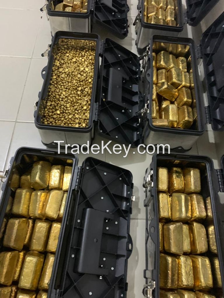 98% Gold bars from Africa 