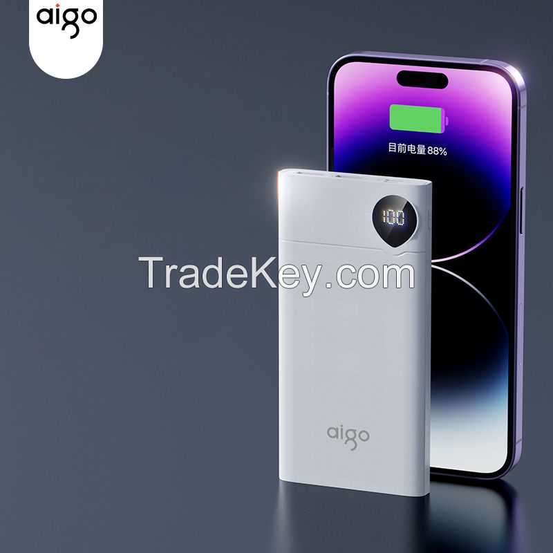 Wholesale Aigo Power Bank 10000mAh with 22.5W fast charging