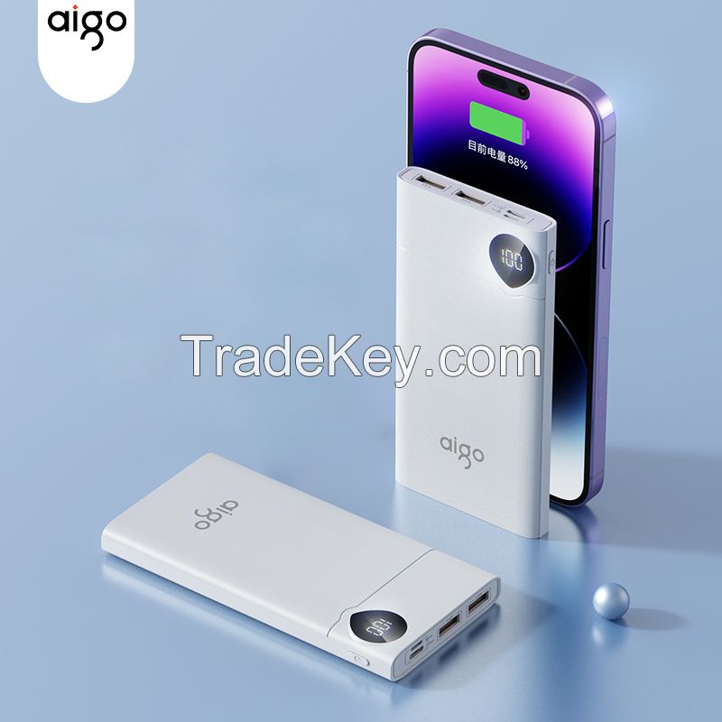 Wholesale Aigo Power Bank 10000mAh with 22.5W fast charging