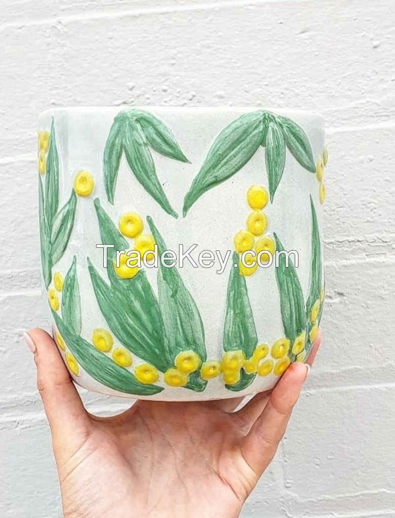 Hand Painted Ceramic Pots &amp;amp;amp; Planter