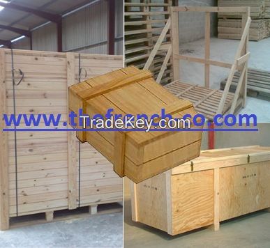 wooden pallets