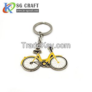 custom bicycle keychain