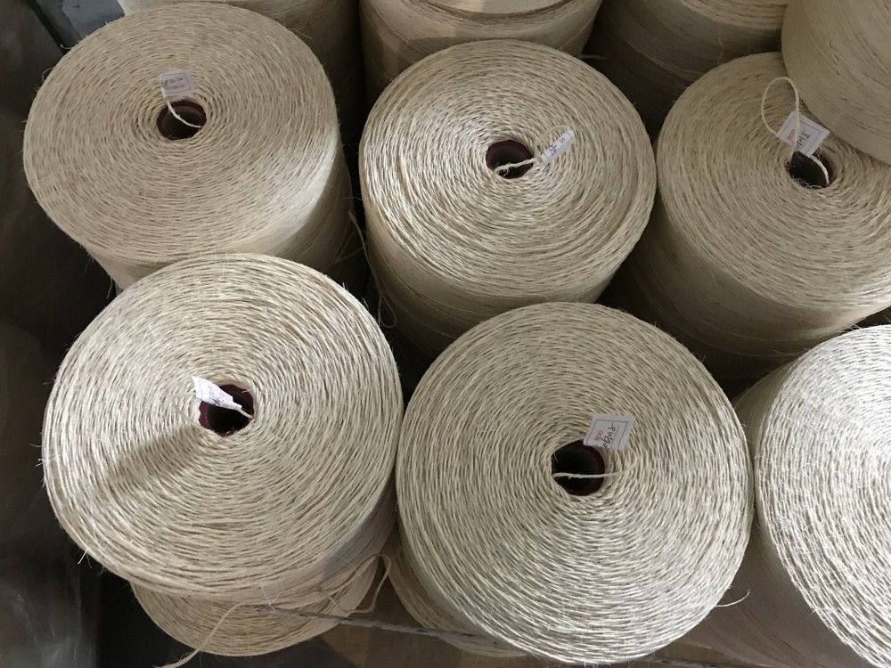 High Quality Natural Color White Sisal Yarn