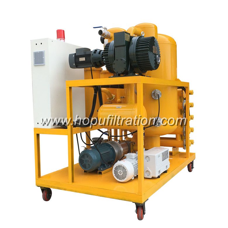 Double stage vacuum Transformer oil Purifier for Series ZYD