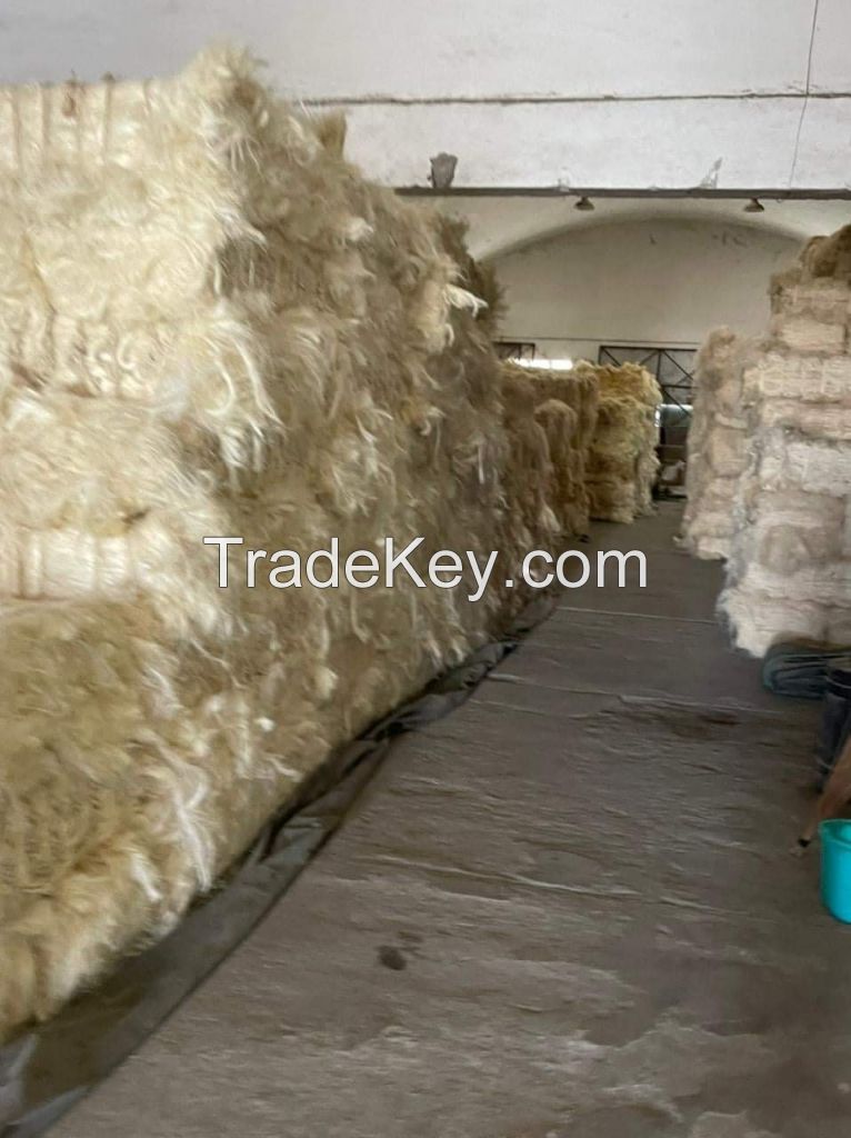 Natural Sisal Fibers in Bales Grade A
