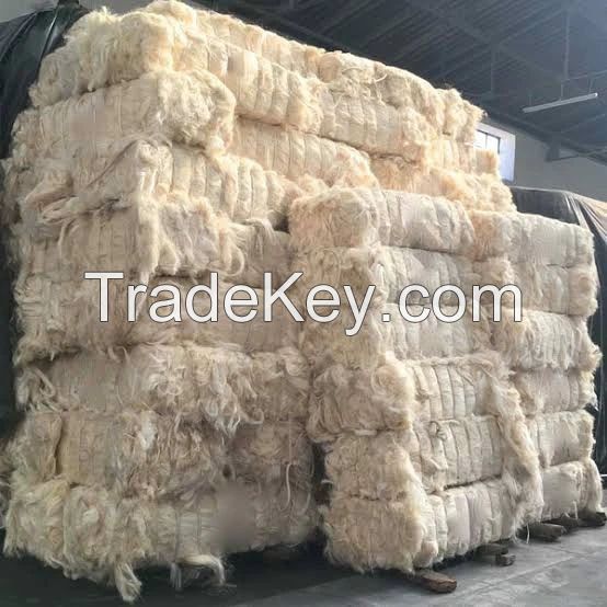 Natural Sisal Fibers in Bales Grade A
