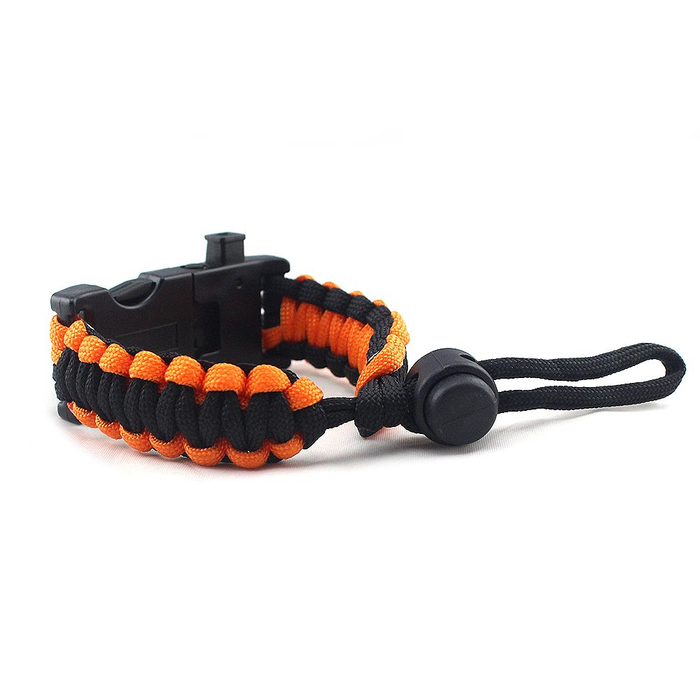 Wholesale Cheap Christmas mountaineering outdoor multi-functional LED light paracord bracelet