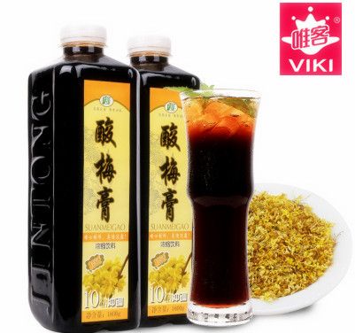 Osmanthus Flavor Sour Plum Juice Concentrate 1.6kg Cool Fresh ISO 22000