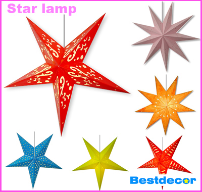 Paper Star Lamp