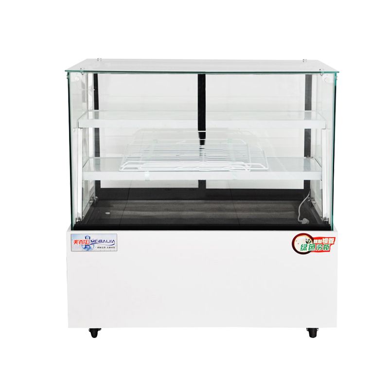 Right Angle Cold Deli Fresh Food Display Showcase Meat Chiller