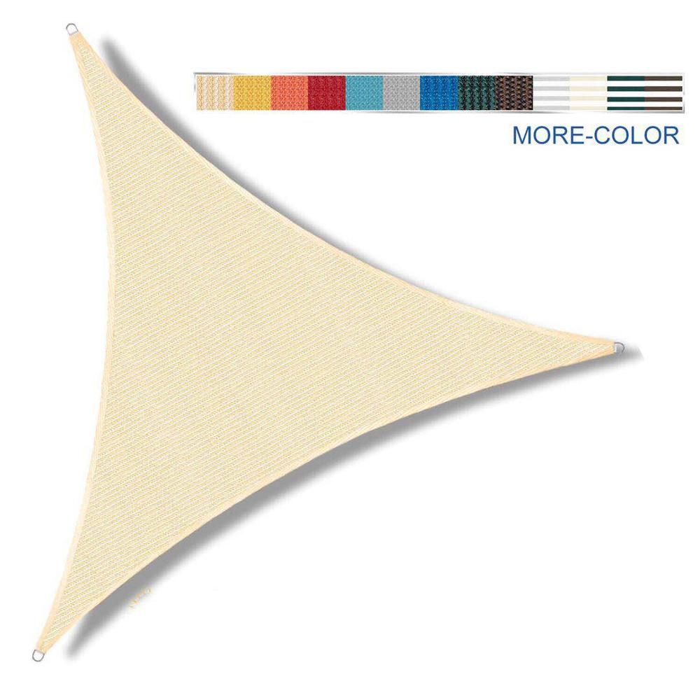 High quality outdoor yard triangle sun shade sail