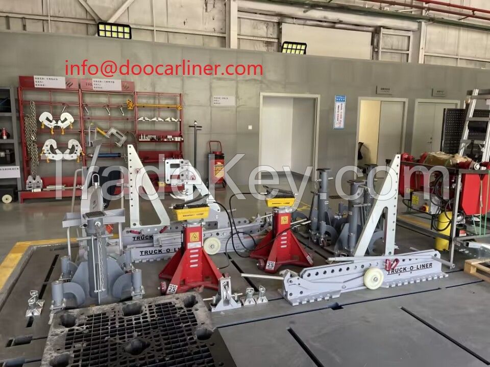 truck frame straightening equipment