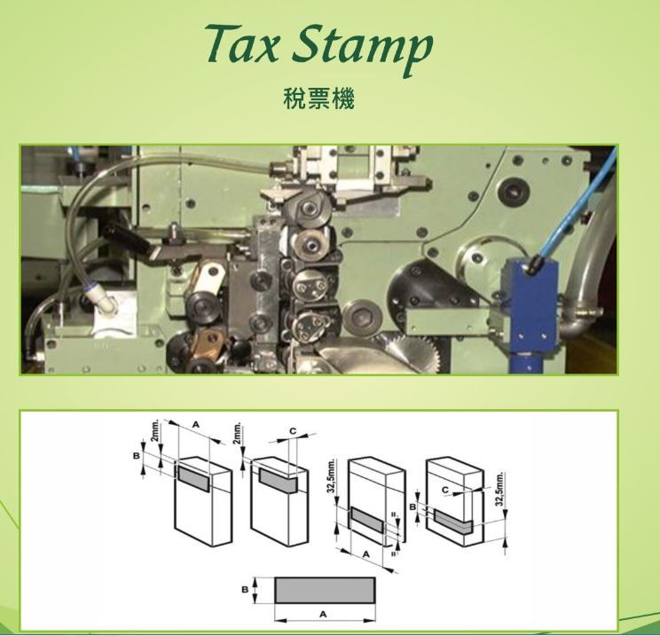 Tax Stamp Applicator