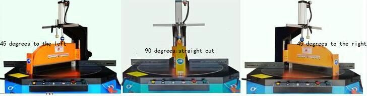 45 degree Angle aluminum cutter