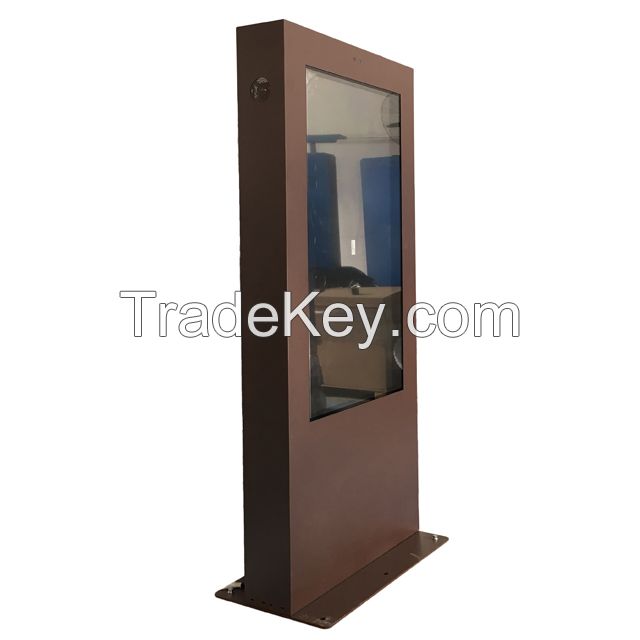 Outdoor totem lcd advertising display