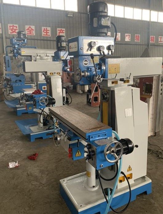 Universal vertical gear drive milling drilling machine ZX7550