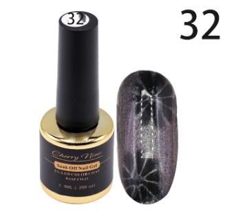 Best Quality 10ML Print Logo Transparent Color Nail Sticker Polish Gel