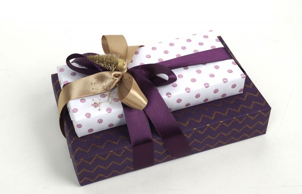 Shining Pearl Dots Glitter Gift Wrapping Paper (Premium) DESIGNWRAP