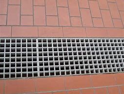 Anti-Slip Smooth Surface FRP Grating for Gutterway