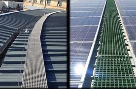 Anti-UV and Aging Resistant Fiberglass Grating for Solar Electricty