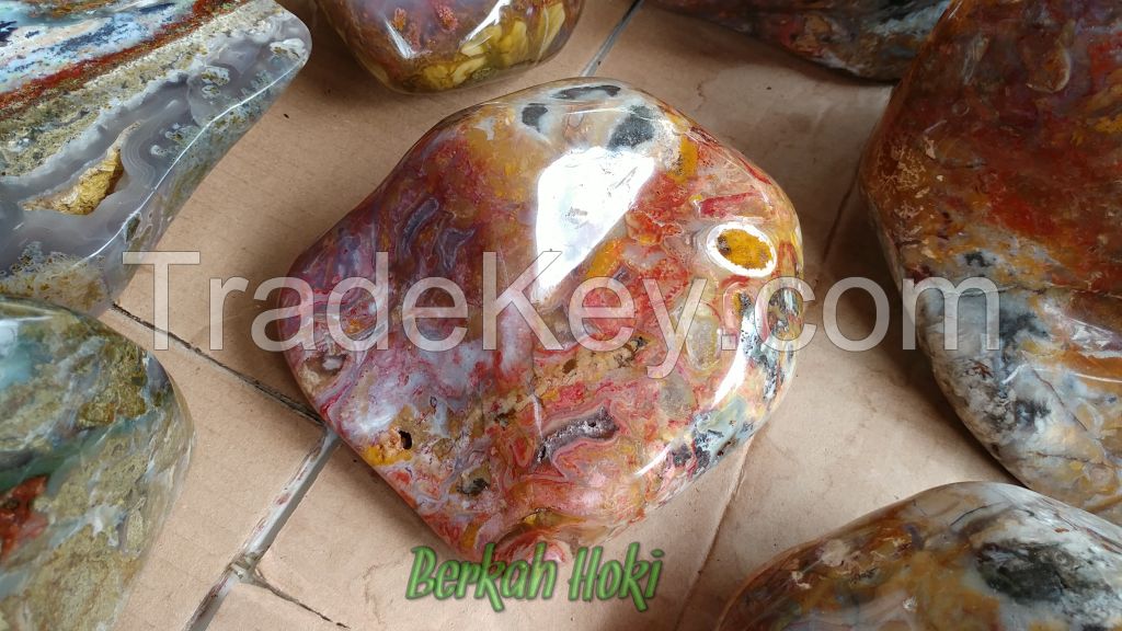 POLISHED INDONESIAN ROCKS / STONES