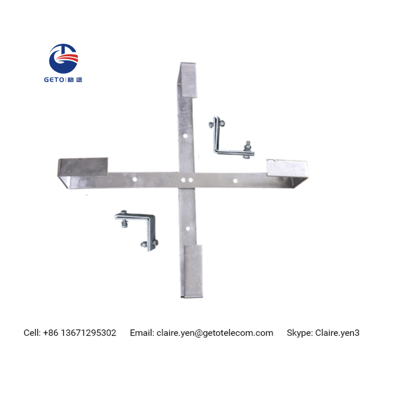 Fiber optic cable storage bracket cable reserve stocking