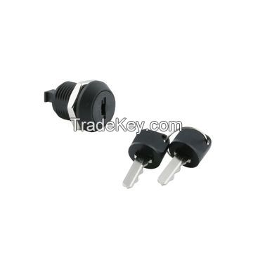 Diameter 16 small plastic key cam lock