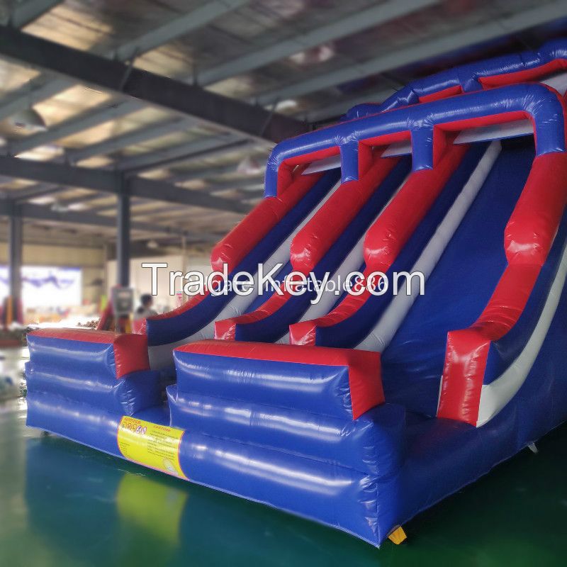 Outdoor Inflatable Slide with Climbing Steps for Kids Commercial Inflatable Amusement Equipment PVC inflatables with factory price