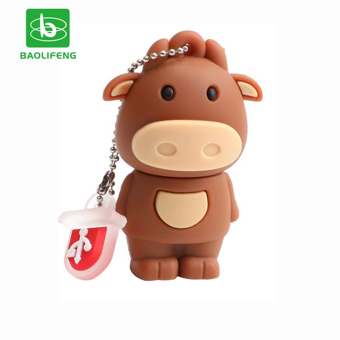 Wholesale Pendrive 4GB 8GB 16GB 32GB Cartoon 3D Animal USB Flash Drive