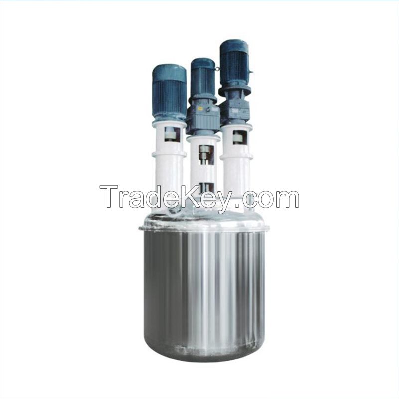 Stainless steel mixing tank Chemical paint coating ink high speed mixing and dispersing kettle