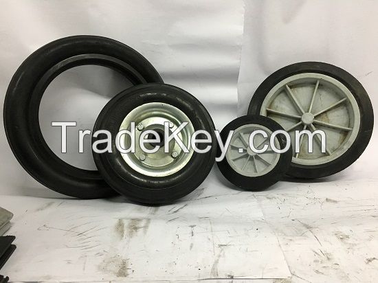 SOLID RUBBER WHEELS