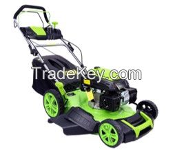 18 inch Lawn Mower Electric Key Start Self Propelled Lawn mower 4Stroke