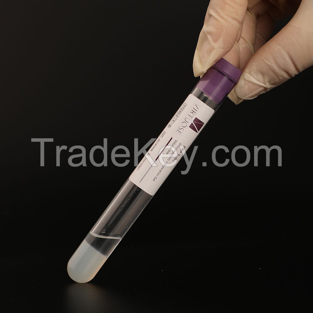 Sodium citrate gel Platelet Rich Plasma PRP Tube with Gel