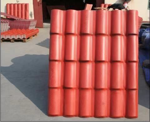 Light Weight ASA PVC Synthetic Resin Roma Roof Tile