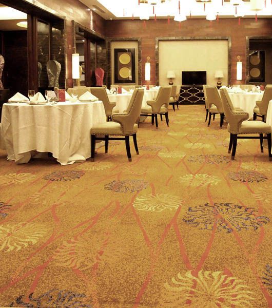 China Fire Resistant Axminster Carpet Tiles For Sale