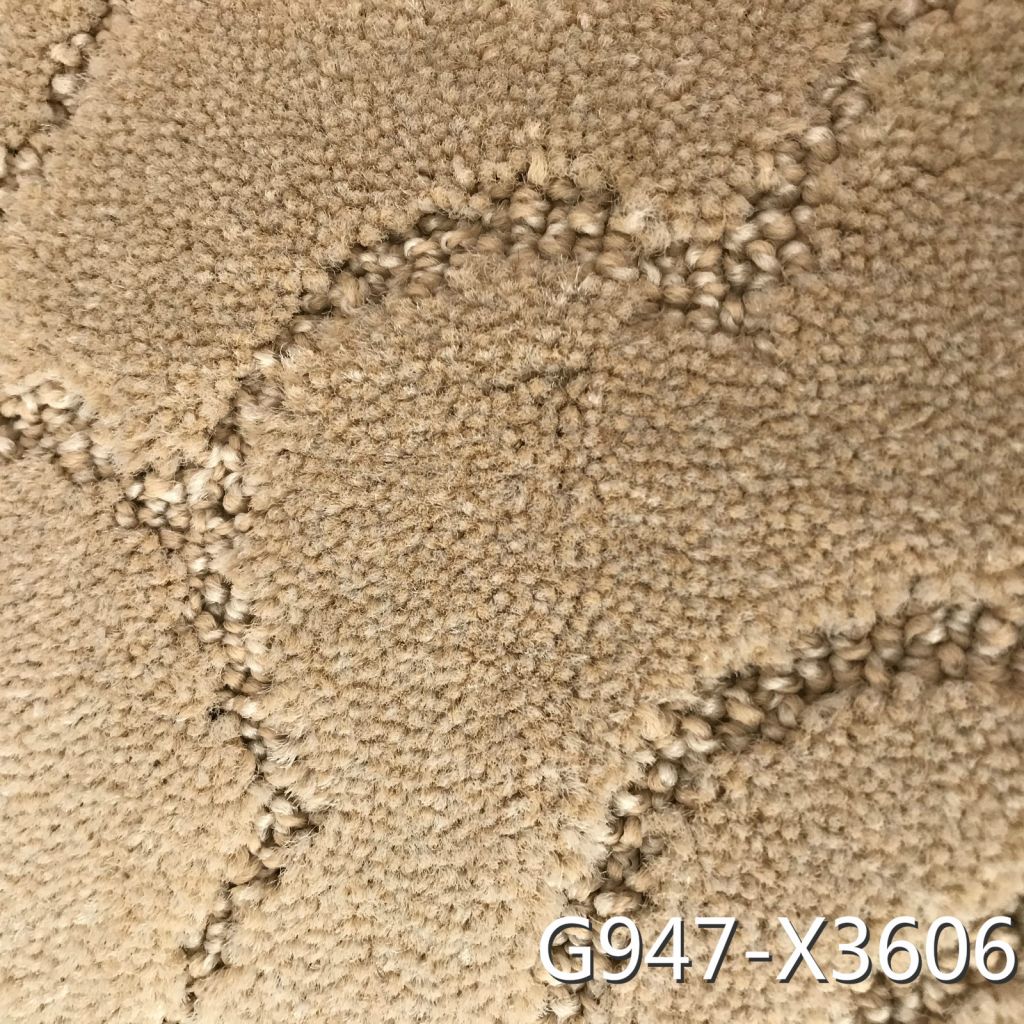 China Commercial Tufted Carpet with Non-Slip PP Back for Indoor and Hotel