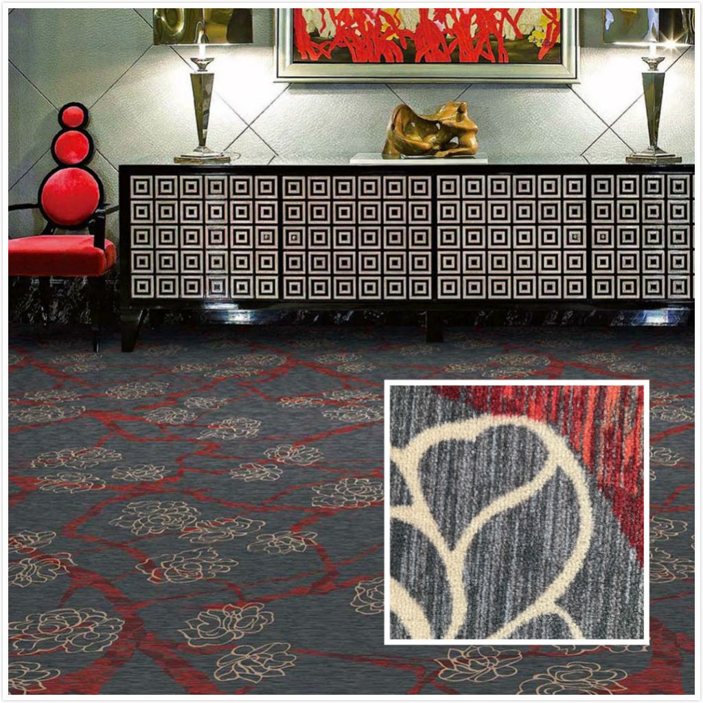 Commercial Nylon Printed Carpet for Room