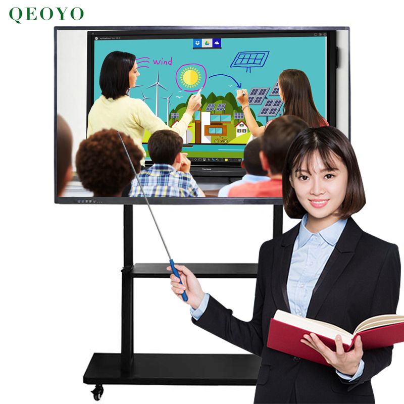 qeoyo Customized 55 inch interactive whiteboard with cheap price