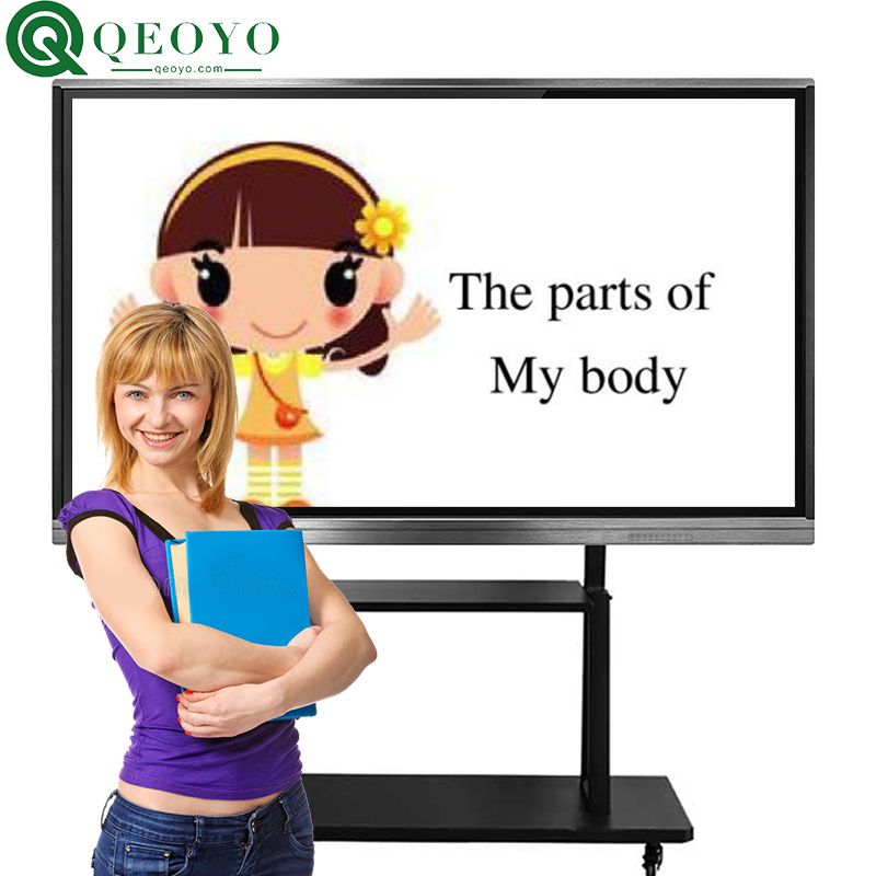 qeoyo Customized 100 inch interactive whiteboard with factory direct sale price 