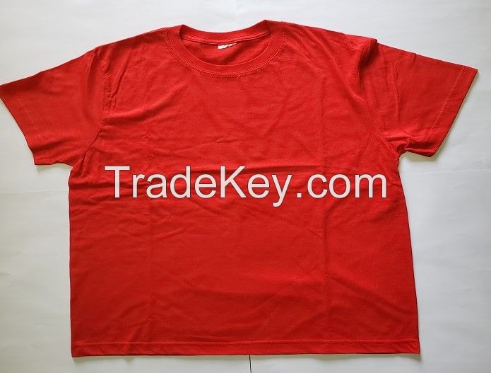 Cotton very cheap Stock quality wholesale Elections promotional tee shirt S/S